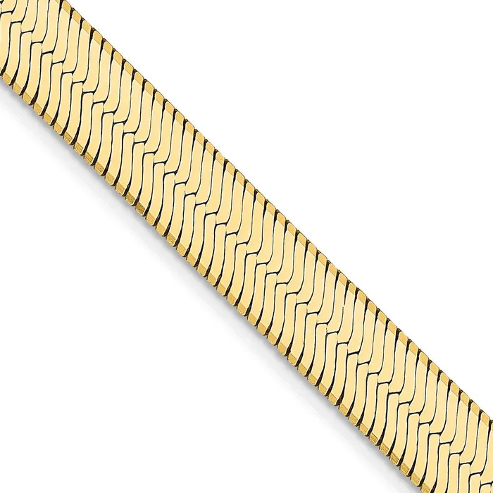 MDS 14K Yellow Gold 16 inch 65mm Silky Herringbone with Lobster Clasp Chain Necklace Necklaces MDS 14K Yellow Gold 16 inch 65mm Silky Herringbone with Lobster Clasp Chain Necklace Necklaces
