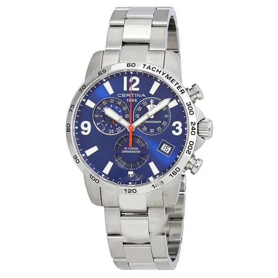 Original Certina DS Podium Chronograph Chronometer Watch C0346541104700 JMS always Watches Original Certina DS Podium Chronograph Chronometer Watch C0346541104700 JMS always Watches