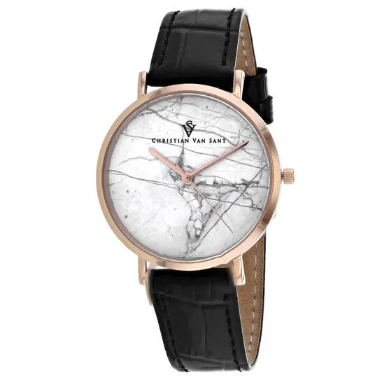 Original Christian Van Sant Lotus White Dial Ladies Watch CV0422Bk JMS always Watches Original Christian Van Sant Lotus White Dial Ladies Watch CV0422Bk JMS always Watches
