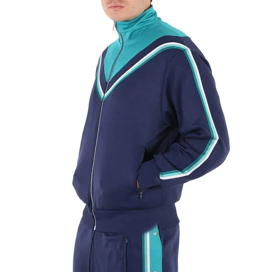 Original Drole De Monsieur Mens La Veste Survet Striped Track Jacket JMS always Rings