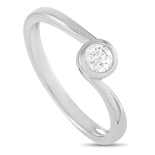 Original LB Exclusive 14K White Gold 026 ct Diamond Ring JMS always Rings Original LB Exclusive 14K White Gold 026 ct Diamond Ring JMS always Rings