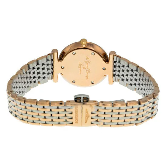Original Longines La Grande Classique White Dial Twotone Ladies Watch L42091917 JMS always Rings Original Longines La Grande Classique White Dial Twotone Ladies Watch L42091917 JMS always Rings