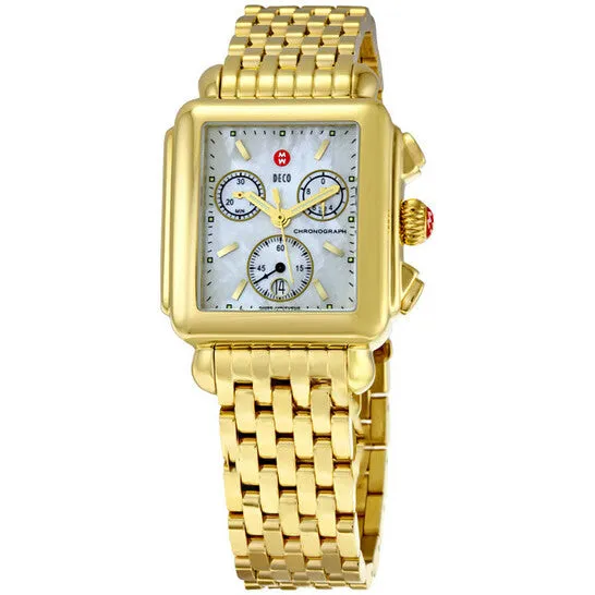 Original Michele Deco Gold Tone Ladies Watch MWW06A000210 JMS always Rings Original Michele Deco Gold Tone Ladies Watch MWW06A000210 JMS always Rings