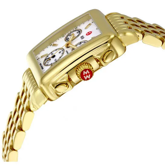 Original Michele Deco Gold Tone Ladies Watch MWW06A000210 JMS always Rings Original Michele Deco Gold Tone Ladies Watch MWW06A000210 JMS always Rings