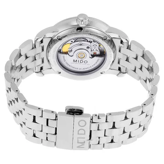Original Mido Baroncelli II Automatic Black Dial Stainless Steel Mens Watch M86004131 JMS always Bracelets Original Mido Baroncelli II Automatic Black Dial Stainless Steel Mens Watch M86004131 JMS always Bracelets