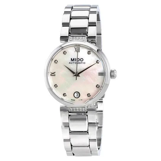 Original Mido Baroncelli II Mother of Pearl Dial Ladies Watch M0222076111611 JMS always Watches