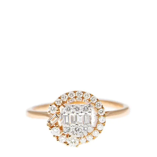 Original New J Collection Ring W Diamond 5 Cdibag 008 Ct23 Rddi 031 Ct18kr 262 Gm eur 55 18kt Rose Gold Pink Gold JMS always Rings Original New J Collection Ring W Diamond 5 Cdibag 008 Ct23 Rddi 031 Ct18kr 262 Gm eur 55 18kt Rose Gold Pink Gold JMS always Rings