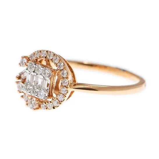 Original New J Collection Ring W Diamond 5 Cdibag 008 Ct23 Rddi 031 Ct18kr 262 Gm eur 55 18kt Rose Gold Pink Gold JMS always Rings Original New J Collection Ring W Diamond 5 Cdibag 008 Ct23 Rddi 031 Ct18kr 262 Gm eur 55 18kt Rose Gold Pink Gold JMS always Rings