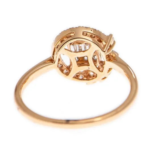 Original New J Collection Ring W Diamond 5 Cdibag 008 Ct23 Rddi 031 Ct18kr 262 Gm eur 55 18kt Rose Gold Pink Gold JMS always Rings Original New J Collection Ring W Diamond 5 Cdibag 008 Ct23 Rddi 031 Ct18kr 262 Gm eur 55 18kt Rose Gold Pink Gold JMS always Rings