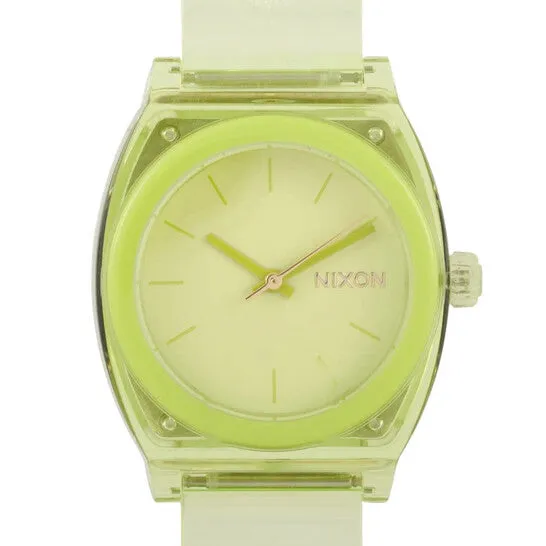 Original Nixon Time Teller P Quartz Lime Dial Ladies Watch A121553600 JMS always Watches Original Nixon Time Teller P Quartz Lime Dial Ladies Watch A121553600 JMS always Watches
