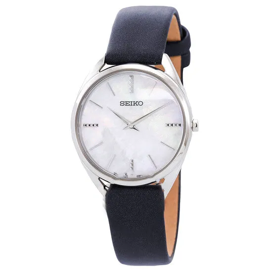 Original Seiko Quartz White Mother of Pearl Dial Ladies Watch SWR079P1 JMS always Watches Original Seiko Quartz White Mother of Pearl Dial Ladies Watch SWR079P1 JMS always Watches