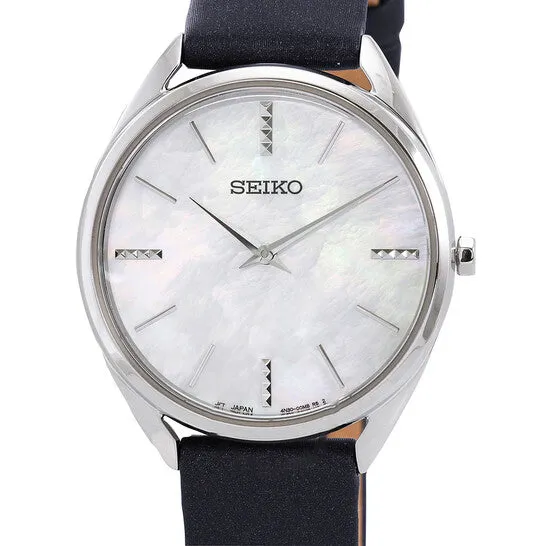 Original Seiko Quartz White Mother of Pearl Dial Ladies Watch SWR079P1 JMS always Watches Original Seiko Quartz White Mother of Pearl Dial Ladies Watch SWR079P1 JMS always Watches