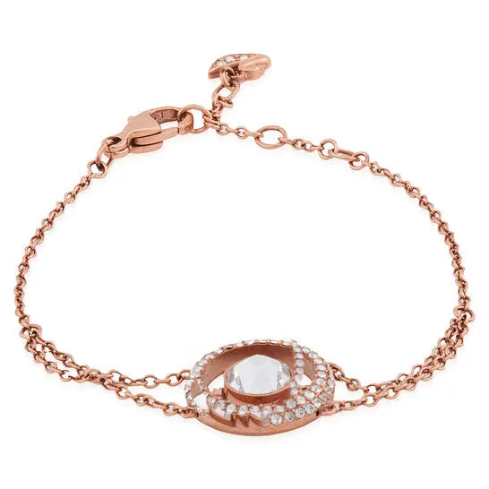 Original Swarovski Rose GoldTone Plated Admiration Round Cut Love Bracelet JMS always Bracelets Original Swarovski Rose GoldTone Plated Admiration Round Cut Love Bracelet JMS always Bracelets