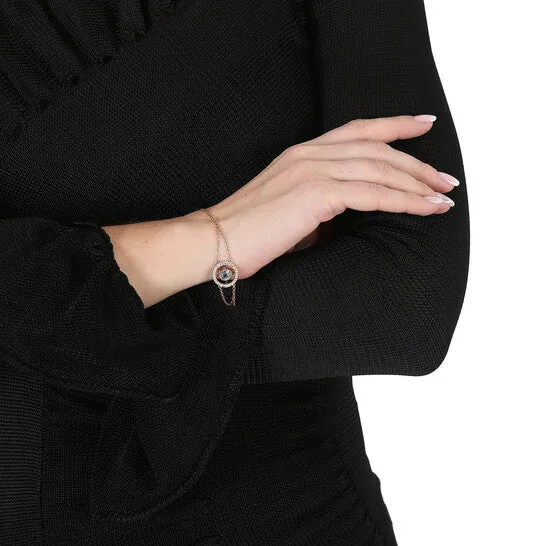 Original Swarovski Rose GoldTone Plated Admiration Round Cut Love Bracelet JMS always Bracelets Original Swarovski Rose GoldTone Plated Admiration Round Cut Love Bracelet JMS always Bracelets