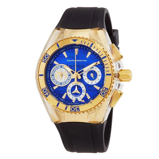 Original Technomarine Cruise Chronograph Quartz Blue Dial Ladies Watch TM120031 JMS always Watches Original Technomarine Cruise Chronograph Quartz Blue Dial Ladies Watch TM120031 JMS always Watches