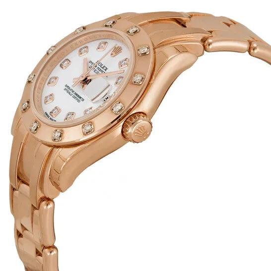 PreStyled Sets Original Rolex LadyDatejust Pearlmaster Mother Of Pearl Dial 18K Everose Gold Automatic Ladies Watch 80315WDPM JMS always PreStyled Sets Original Rolex LadyDatejust Pearlmaster Mother Of Pearl Dial 18K Everose Gold Automatic Ladies Watch 80315WDPM JMS always