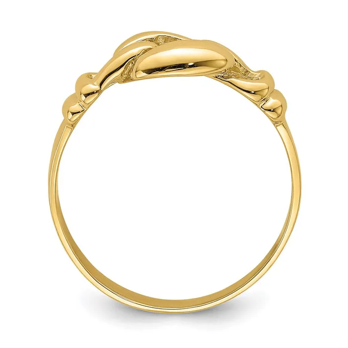 Rings Goldia 14K Yellow Gold Polished Freeform Knot Ring