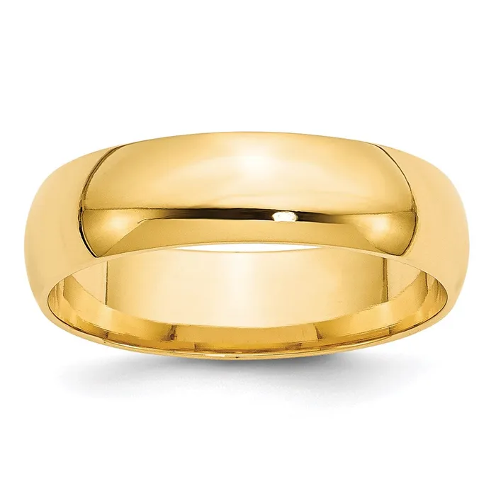 Rings Goldia Solid 10K Yellow Gold 6mm Light Weight Comfort Fit MensWomens Wedding Band Ring Size 6 Rings Goldia Solid 10K Yellow Gold 6mm Light Weight Comfort Fit MensWomens Wedding Band Ring Size 6