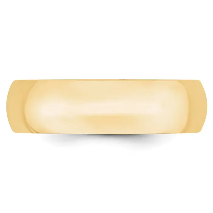 Rings Goldia Solid 10K Yellow Gold 6mm Light Weight Comfort Fit MensWomens Wedding Band Ring Size 6 Rings Goldia Solid 10K Yellow Gold 6mm Light Weight Comfort Fit MensWomens Wedding Band Ring Size 6
