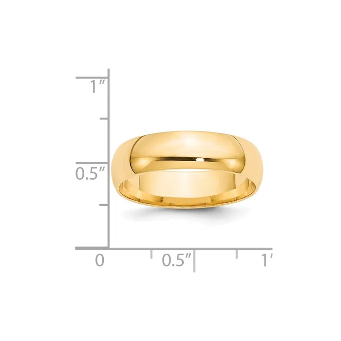 Rings Goldia Solid 10K Yellow Gold 6mm Light Weight Comfort Fit MensWomens Wedding Band Ring Size 6 Rings Goldia Solid 10K Yellow Gold 6mm Light Weight Comfort Fit MensWomens Wedding Band Ring Size 6