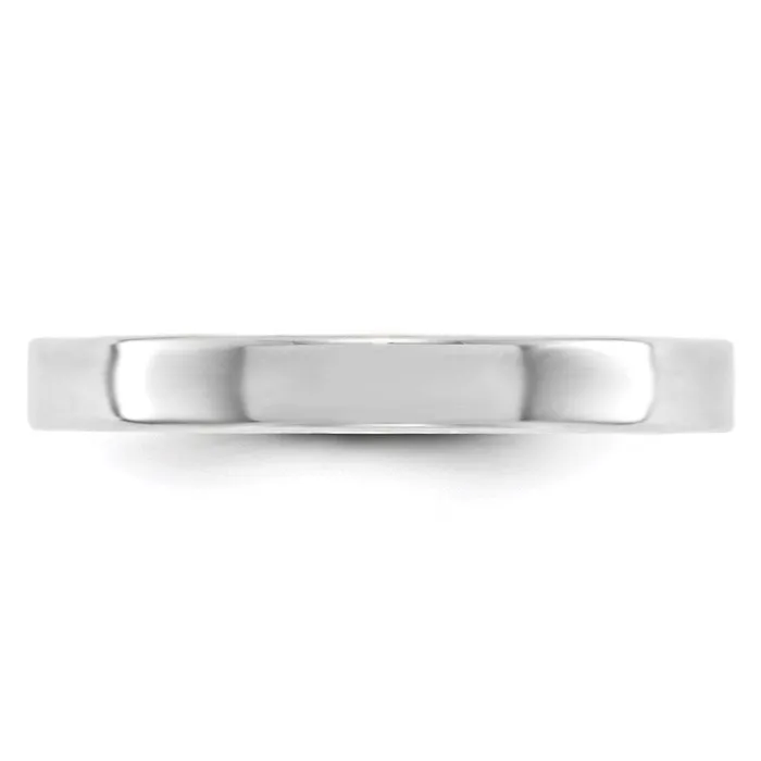 Rings Goldia Solid 14K White Gold 3mm Light Weight Flat MensWomens Wedding Band Ring Size 115 Rings Goldia Solid 14K White Gold 3mm Light Weight Flat MensWomens Wedding Band Ring Size 115