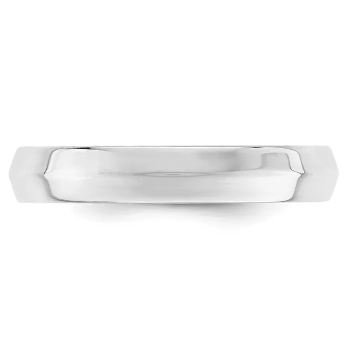 Rings Goldia Solid 18K White Gold 4mm Knife Edge Comfort Fit MensWomens Wedding Band Ring Size 65 Rings Goldia Solid 18K White Gold 4mm Knife Edge Comfort Fit MensWomens Wedding Band Ring Size 65