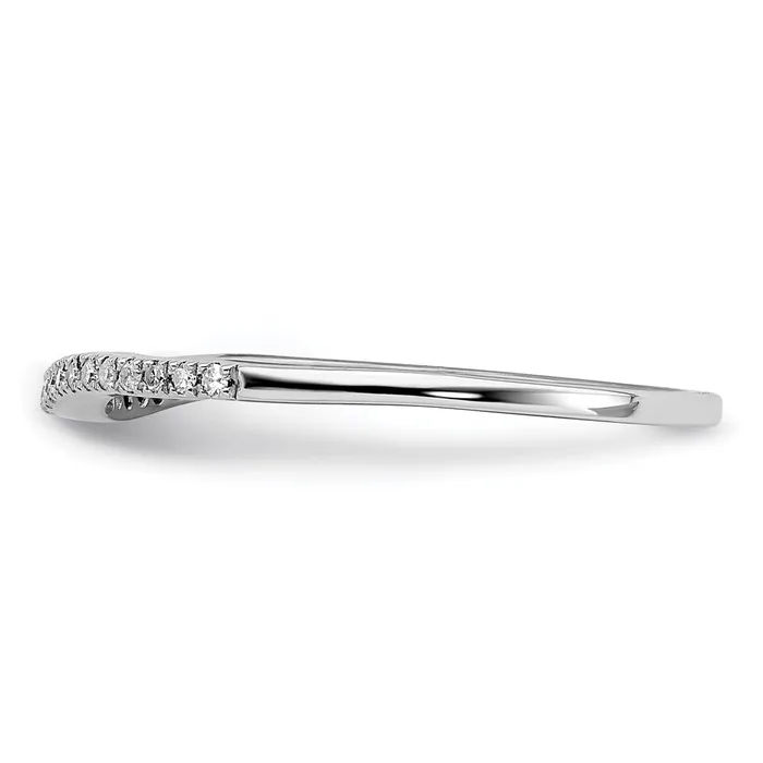 Rings Goldia Sterling Silver Rhodium Plated Diamond Wrap Ring