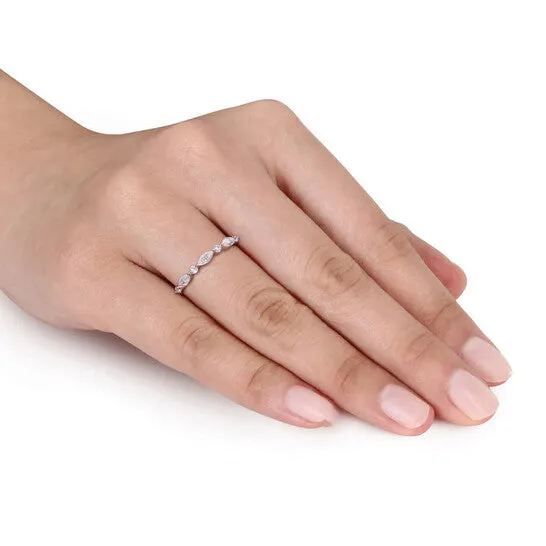 Rings JMS always Original Amour Silver 12 CT DEW Created White Moissanite Eternity Ring Rings JMS always Original Amour Silver 12 CT DEW Created White Moissanite Eternity Ring