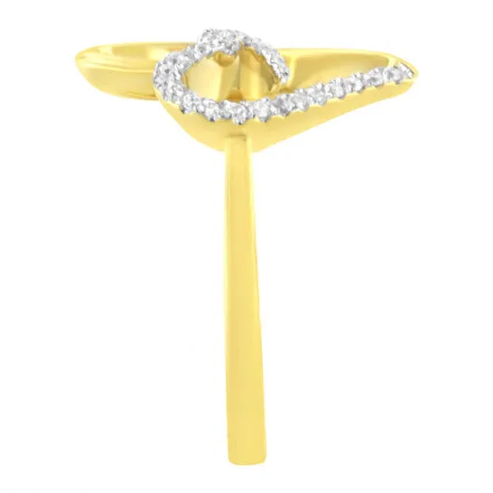 Rings JMS always Original Haus of Brilliance 14K Yellow Gold 110 ctw Diamond Heart Shape Ring KL I1I2 Rings JMS always Original Haus of Brilliance 14K Yellow Gold 110 ctw Diamond Heart Shape Ring KL I1I2