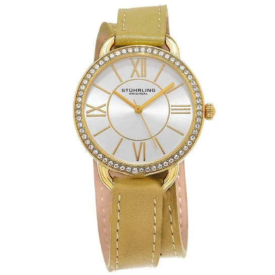 Rings JMS always Original Stuhrling Original Vogue Silvertone Dial Ladies Watch M15338