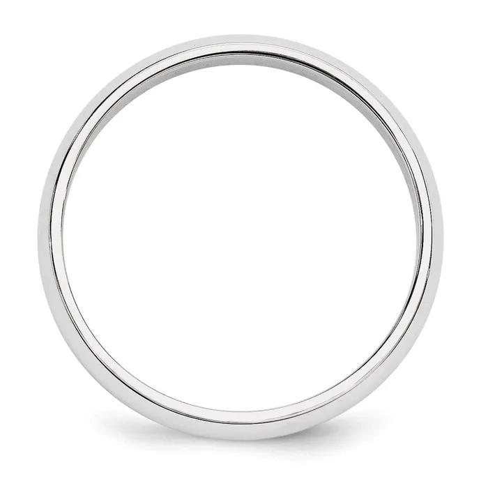 Solid 10K Yellow Gold White Gold 5mm HalfRound MensWomens Wedding Band Ring Size 7 Goldia Rings Solid 10K Yellow Gold White Gold 5mm HalfRound MensWomens Wedding Band Ring Size 7 Goldia Rings