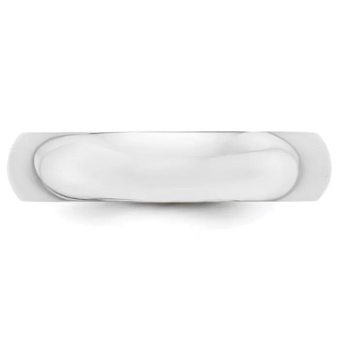 Solid 10K Yellow Gold White Gold 5mm HalfRound MensWomens Wedding Band Ring Size 7 Goldia Rings Solid 10K Yellow Gold White Gold 5mm HalfRound MensWomens Wedding Band Ring Size 7 Goldia Rings