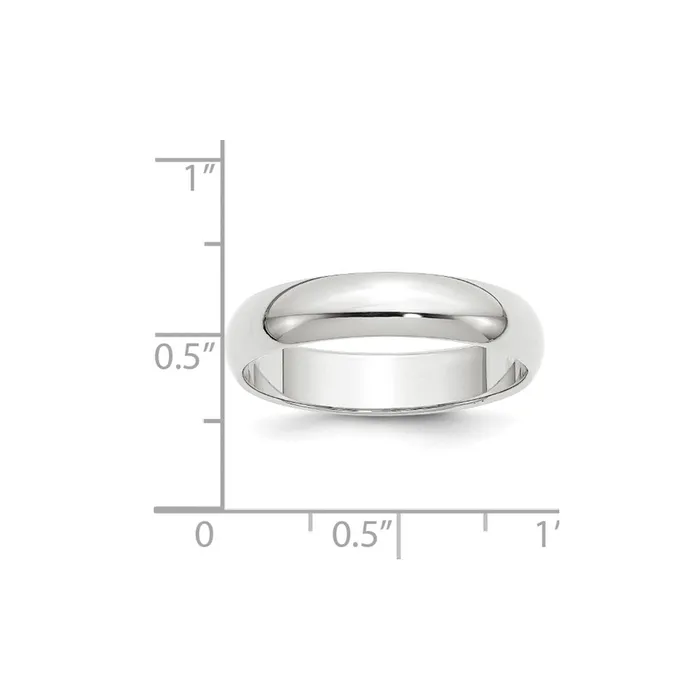 Solid 10K Yellow Gold White Gold 5mm HalfRound MensWomens Wedding Band Ring Size 7 Goldia Rings Solid 10K Yellow Gold White Gold 5mm HalfRound MensWomens Wedding Band Ring Size 7 Goldia Rings