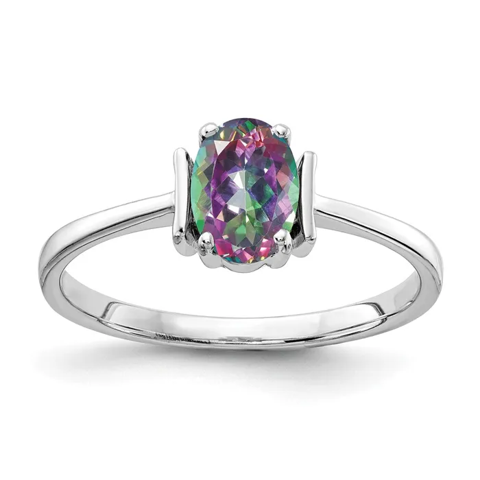 Solid 14k White Gold Ring Goldia Rings