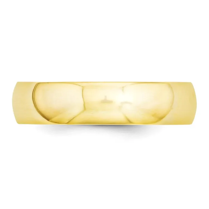 Solid 14K Yellow Gold 5mm Comfort Fit MensWomens Wedding Band Ring Size 9 Goldia Rings Solid 14K Yellow Gold 5mm Comfort Fit MensWomens Wedding Band Ring Size 9 Goldia Rings