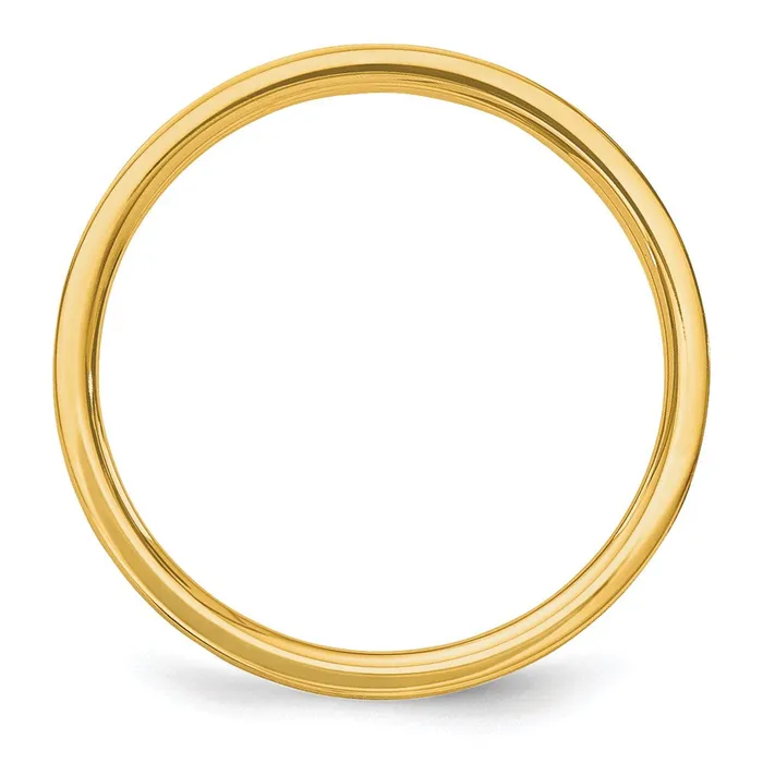 Solid 18K Yellow Gold 2mm Flat Satin MensWomens Wedding Band Ring Size 5 Goldia Rings Solid 18K Yellow Gold 2mm Flat Satin MensWomens Wedding Band Ring Size 5 Goldia Rings