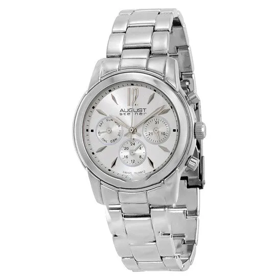 Watches JMS always Original August Steiner MultiFunction Silver Dial Ladies Watch AS8087SS Watches JMS always Original August Steiner MultiFunction Silver Dial Ladies Watch AS8087SS