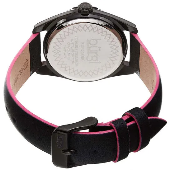 Watches JMS always Original Burgi Black Dial Ladies Watch BUR206BK