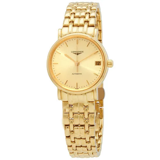 Watches JMS always Original Longines La Grande Classique Automatic Gold Dial Ladies Watch L43222328 Watches JMS always Original Longines La Grande Classique Automatic Gold Dial Ladies Watch L43222328