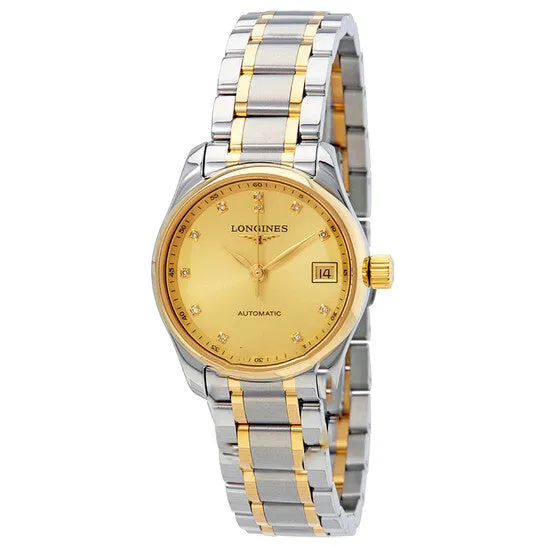 Watches JMS always Original Longines Master Collection Automatic Gold Dial Ladies Watch L21285377 Watches JMS always Original Longines Master Collection Automatic Gold Dial Ladies Watch L21285377