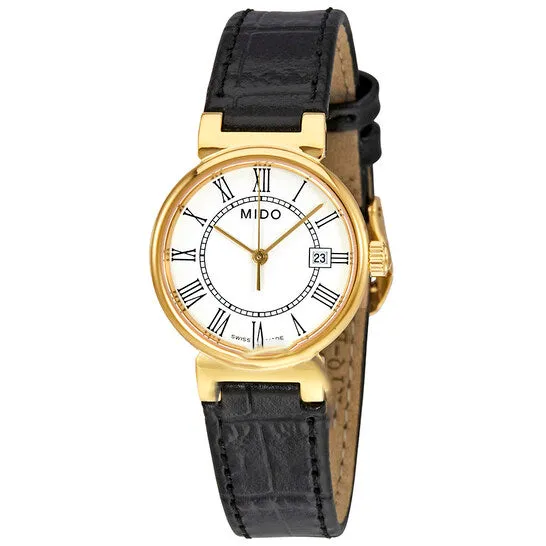 Watches JMS always Original Mido Dorada White Dial Ladies Leather Watch M21303264 Watches JMS always Original Mido Dorada White Dial Ladies Leather Watch M21303264