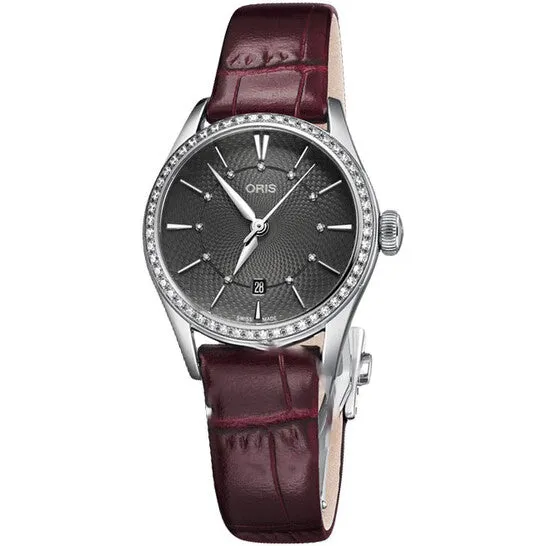 Watches JMS always Original Oris Artelier Automatic Diamond Grey Dial Ladies Watch 01 561 7722 495307 5 14 63FC Watches JMS always Original Oris Artelier Automatic Diamond Grey Dial Ladies Watch 01 561 7722 495307 5 14 63FC