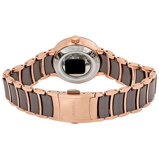 Watches JMS always Original Rado Centrix Automatic Diamond Brown Dial Ladies Watch R30183752 Watches JMS always Original Rado Centrix Automatic Diamond Brown Dial Ladies Watch R30183752