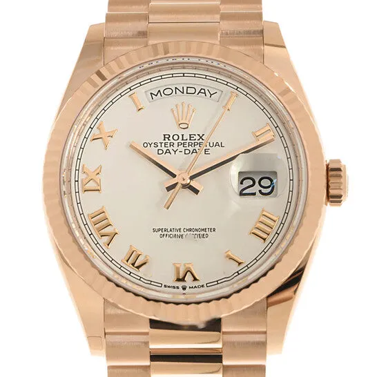 Watches JMS always Original Rolex Day Date Automatic White Dial Ladies Watch 128235WRP