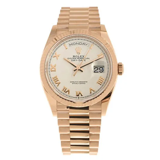 Watches JMS always Original Rolex Day Date Automatic White Dial Ladies Watch 128235WRP Watches JMS always Original Rolex Day Date Automatic White Dial Ladies Watch 128235WRP