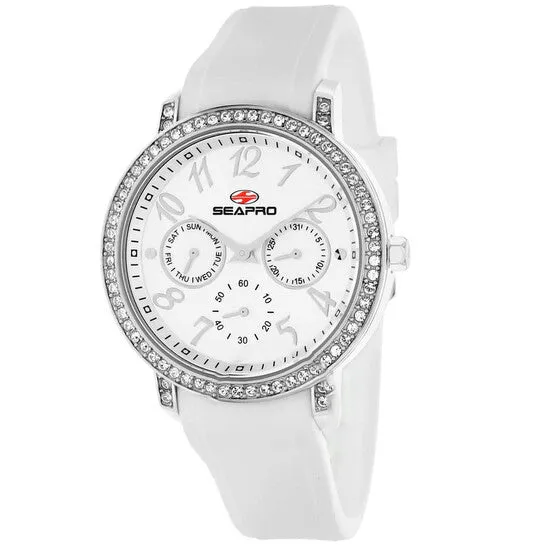 Watches JMS always Original Seapro Swell Quartz Silver Dial Ladies Watch SP4410 Watches JMS always Original Seapro Swell Quartz Silver Dial Ladies Watch SP4410