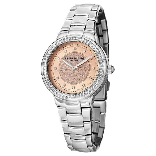 Watches JMS always Original Stuhrling Original Symphony Pink Dial Ladies Watch M15479 Watches JMS always Original Stuhrling Original Symphony Pink Dial Ladies Watch M15479