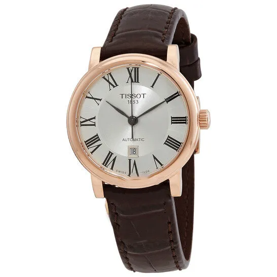 Watches JMS always Original Tissot Carson Automatic Silver Dial Ladies Watch T1222073603300 Watches JMS always Original Tissot Carson Automatic Silver Dial Ladies Watch T1222073603300