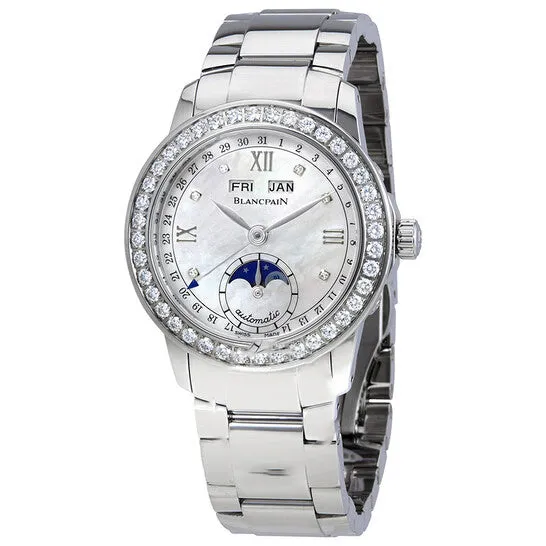 Watches Original Blancpain Leman Mother Of Pearl Dial Automatic Ladies Watch 23604691A71A JMS always Watches Original Blancpain Leman Mother Of Pearl Dial Automatic Ladies Watch 23604691A71A JMS always