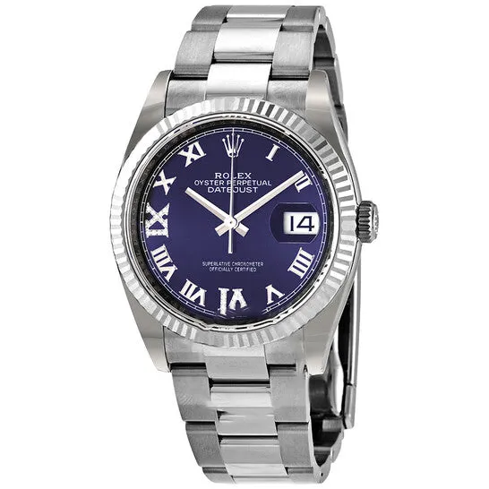 Watches Original Rolex Datejust 36 Aubergine Sunburst Automatic Ladies Watch 1262340022 JMS always